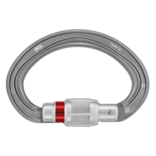 Petzl OMNI SCREW LOCK vícesměrová karabina