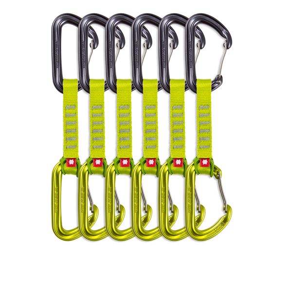 Ocún Hawk QD wire ECO-PES 16mm 10cm 6-pack