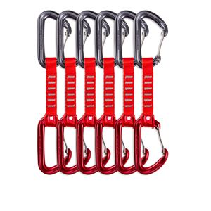 Ocún Hawk QD wire ECO-PES 16mm 10cm 6-pack red  