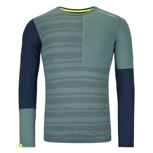 Ortovox 185 Rock n Wool Long Sleeve pánské Arctic Grey M