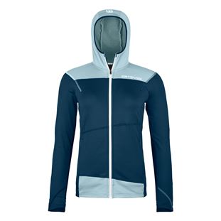 Ortovox Fleece Light Hoody W Deep Ocean, vel.: L