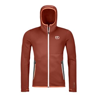 Ortovox Fleece Hoody clay orange, vel.: L