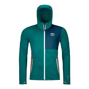 Ortovox Fleece Hoody pacific green, vel.: L