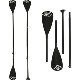Skládací hliníkové kajakářské pádlo SUP 2v1 nastavitelné 175 - 220 cm