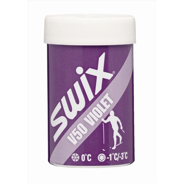 Swix V50 stoupací vosk fialový 45g