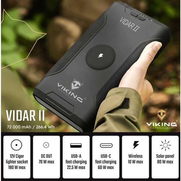 Viking VIDAR II powerbanka
