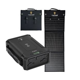 Set powerbanka Viking VIDAR III a solární panel Viking L60 PD