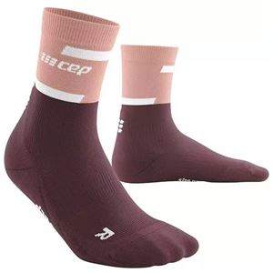 CEP vysoké ponožky 4.0 dámské  rose/dark red III