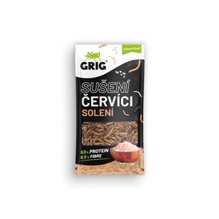 Grig Sušení červíci 13g, solení