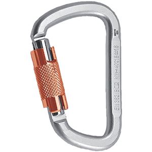 Rock Empire Steel D KL-2T  ocelová Twist Lock karabina