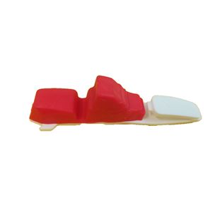 ROTTEFELLA XCELERATOR SKATE flexor červený soft - 1 pár