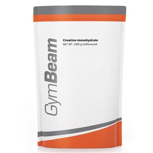 100 % Kreatin monohydrát - GymBeam; bez příchuti