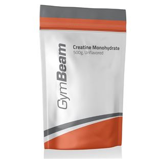 100 % Kreatin monohydrát - GymBeam; bez příchuti
