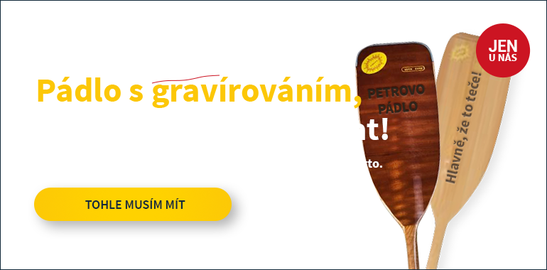 Pádlo s věnováním, nebo s vtipným textem..? 
